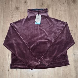 Prana Velvet Pullover Sweater Jacket XL